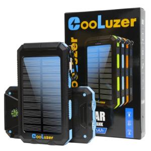 36800mAh Solar Power Bank with Fast Charging