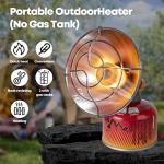 INTCOLL Compact Dual Fuel Camping Heater Option