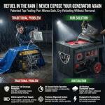 Heavy Duty Generator Cover for Running Protection