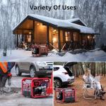 4500W Portable Gas Inverter Generator with CO Sensor