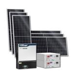 ExpertPower 10KWH 3240W 48V-120V Solar Power System Kit | LiFePO4 48V 200Ah Battery, 3240W Solar Panels, 6.5KW Hybrid Solar Inverter, 120A MPPT Controller | Off Grid, Residential, Home, Cabin, Back Up