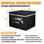 Heavy Duty Generator Cover, 32''Lx24''Wx24''H Generator Cover with Double-Layer Fabric, Side Access to Control Panel, Top Access to Add Fuel, All-weather Protective for Most 5500-15000 Watt Generators