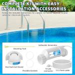 TonGass Up to 40000 Gallons Pool Salt Chlorinator Generator with Pool Salt Cell Stand Compatible with Hayward W3T-CELL-15/BLT15H Saltwater Generator for In-Ground Swimming Pools Up to 40K Gallons