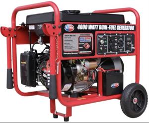 All Power, APGG4000, 4000-Watt Gasoline Powered Portable Generator with Mobility Cart, Electric Start