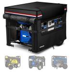 30x30x27 Inch Generator Cover. Available in 25/27/28/30/32/38 Inches. 900D Heavy-Duty Oxford Fabric with Advanced Windproof Buckles.Open top to add fuel. Suitable for Most 6000-13000W Generator.Black