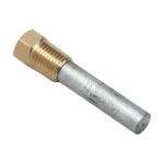1/4" Zinc Anode 260085 267928 Compatible with Kohler Marine Generator 4EF 5E 6EF 7.3E for Sierra 23-6400 Westerbeke 11885 1/4'' NPT Brass Plug Connection Sacrificial Anode Protection