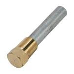 1/4" Zinc Anode 260085 267928 Compatible with Kohler Marine Generator 4EF 5E 6EF 7.3E for Sierra 23-6400 Westerbeke 11885 1/4'' NPT Brass Plug Connection Sacrificial Anode Protection