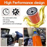 KOONDHEEND 6485 Maintenance Kit for Generac 16-26kW Air Cooled Standby Generators - Compatible with 22kW 24kW Guardian Series, Includes 070185E Oil Filter, 0J8478S Air Filter, RC12YC Spark Plugs