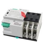 CDZHLTG 3P 100A Dual Power Automatic Transfer Switch 110V Generator Changeover Switch Tools Dual Power Transfer Switch Din Rail Mounting Type 50HZ/60HZ