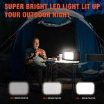 SinKeu Portable Power Station 600W, 296Wh/80000mAh Backup Lithium Battery Pack Bank, 110V Pure Sine Wave AC Outlet Solar Generator for Camping Emergency RV Outdoor Hurricane Supplies