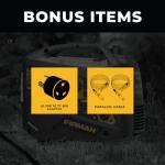 Firman W01784 Portable Generator, Gas, Recoil-Start With Parallel Kit, 2100/1700-Watt - Quantity 1