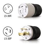 ELEGRP 30 Amp Locking Plug for Generators