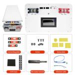 LiFePO4 Battery Box DIY 48V 280Ah 15kwh 51.2V 314Ah 330Ah Lithium Iron Pack Metal case,with 200A JK Bluetooth BMS and Other Accessories,for RV,Off Grid,Backup Power,Golf cart,Home Storage,Marine