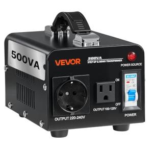 VEVOR 500VA Step Up/Down Voltage Converter