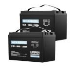 WOXABHSL 12V 100Ah Lithium Battery - 2 Pack