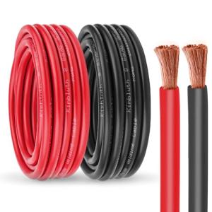 Kimbluth 8 Gauge 20FT Battery Welding Cable Set