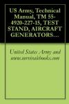 Army Aircraft Generator Test Stand Manual