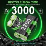 Xbox One Battery Packs - 4 x 2800mAh, Fast Charge
