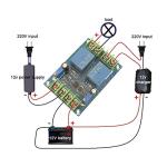 12V Auto Power Switch Module for Emergency Charging