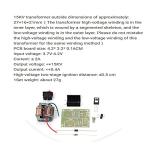 Comidox 15KV High Voltage Generator DIY Parts Set