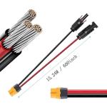 ZkeeShop XT60 Solar Connector Cable 50FT