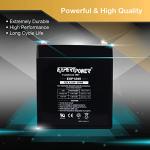 ExpertPower 12V 4.5 Amp Rechargeable Security Battery