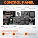 GENMAX 12500W Tri-Fuel Inverter Generator with Bluetooth