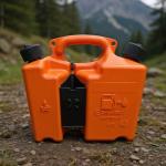 5L Fuel Container and Chain Oil Set - Orange