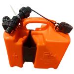5L Fuel Container and Chain Oil Set - Orange