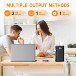 Powkey 88Wh Portable Power Station for Camping