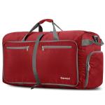 Gonex 80L Packable Travel Duffle Bag - Red