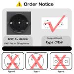 Yinleader 110V-220V Voltage Converter Transformer 1500W