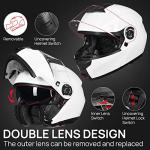 ILM Modular Full Face Motorcycle Helmet - X-Large