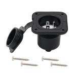 Brlyeeanze 15 Amp Waterproof RV Power Inlet Plug