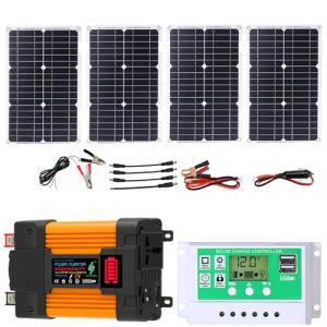 Complete 4000W Solar Panel Kit with Accessories