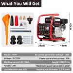 Anjulite 2KW Generator and 180A Welder Combo