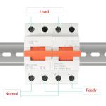 LJSF-125 Dual Power Manual Transfer Switch 125A