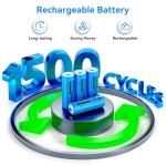 Henreepow 18500 1000mAh Rechargeable Battery Pack