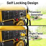 Vockjour 30 Amp Heavy Duty Generator Extension Cord 50FT