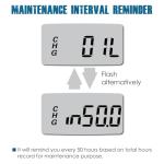 Runleader Digital Hour Meter for Lawn Mowers & Generators