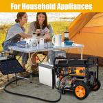 NEMA L5-30P to 5-15R/5-20R Adapter Plug