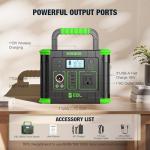 EBL 288.6Wh Portable Solar Generator with Wireless Charger