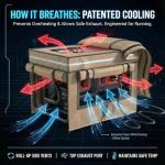 Heavy Duty Waterproof Generator Cover with Windows