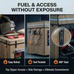 Heavy Duty Waterproof Generator Cover with Windows