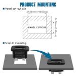 Runleader Digital Hour Meter for Lawn Mowers & Generators