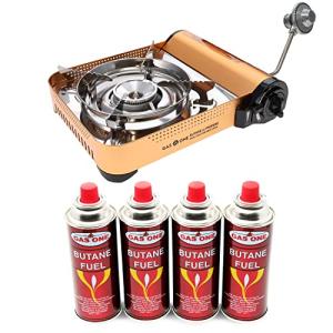 Gas ONE GS-4000P Dual Fuel Camp Stove Bundle