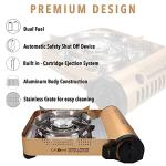 Gas ONE GS-4000P Dual Fuel Camp Stove Bundle