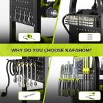 Rolling Power Tool Organizer Cart with Charging Station