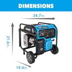 Pulsar 9,000-Watt Dual-Fuel Electric Start Generator