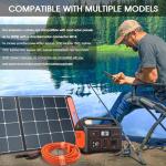 Hoeine 10FT MC4 to 8mm Solar Adapter Cable